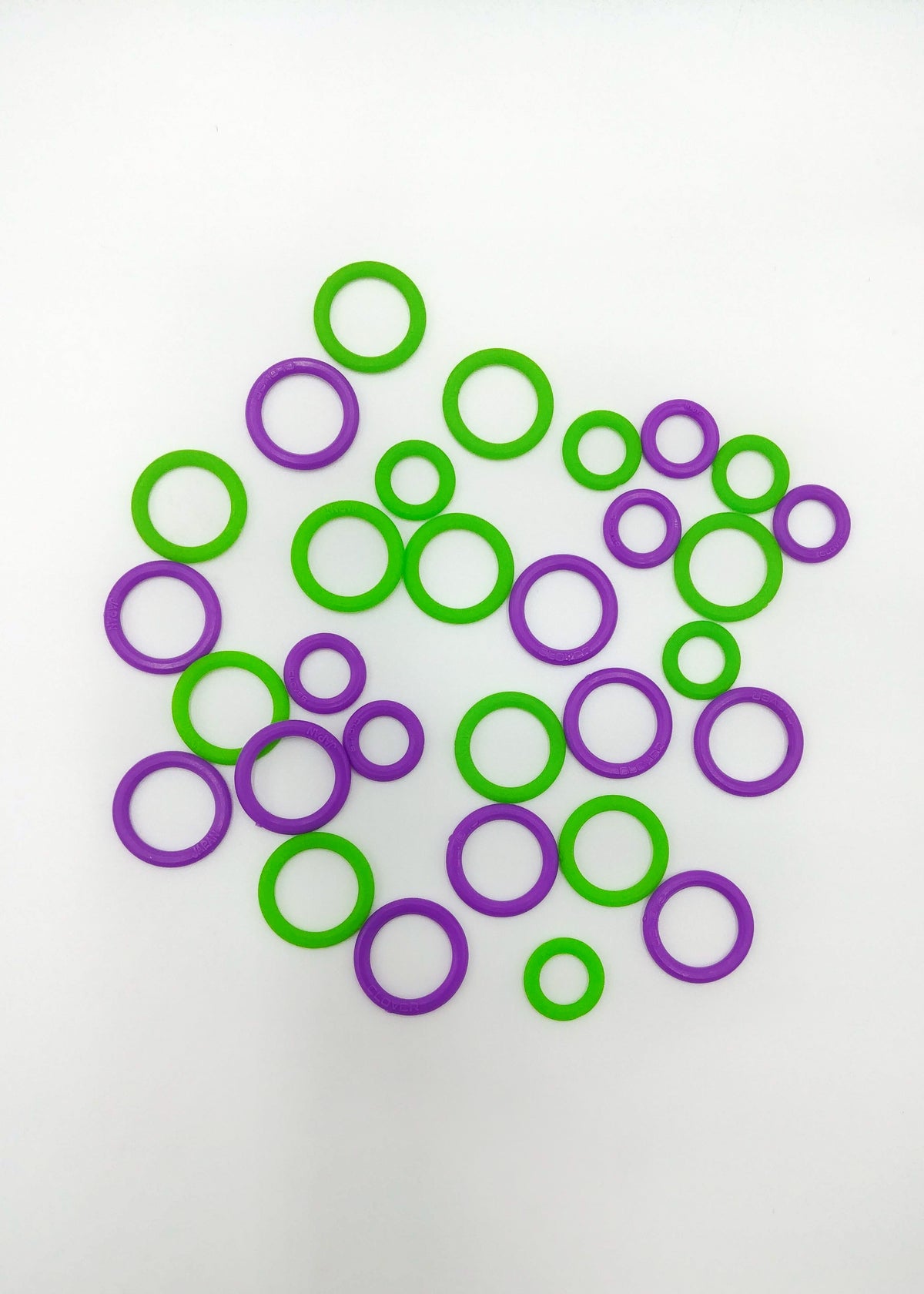 Clover Soft Ring Markers elastomer regular
