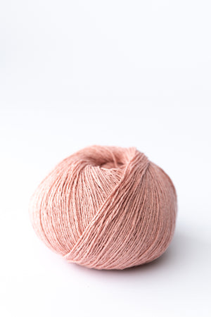 Knitting For Olive Pure Silk bourette silk rhubarb juice