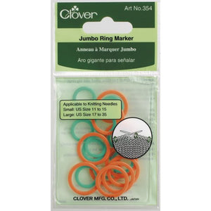 Clover Soft Ring Markers elastomer jumbo