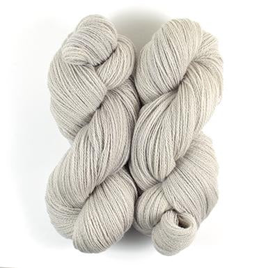 Fleece Artist BFL 2/8 blue faced leicester wool silver