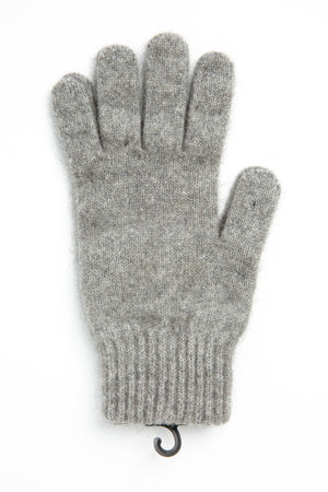 Lothlorian Gloves possum merino nylon silver