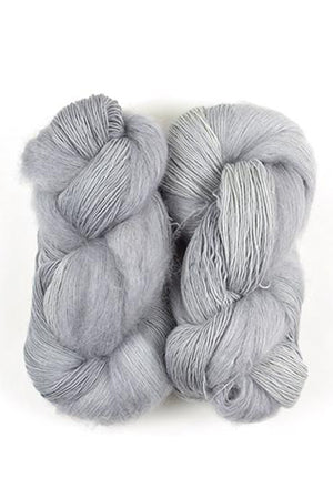 Fleece Artist Halo Bundle mohair nylon superwash merino wool silver