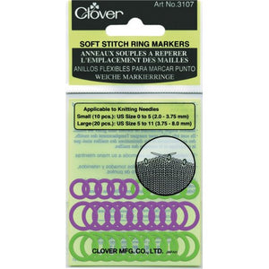 Clover Soft Ring Markers elastomer regular
