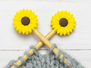 Fox & Pine Stitch Stoppers silicone sunflower