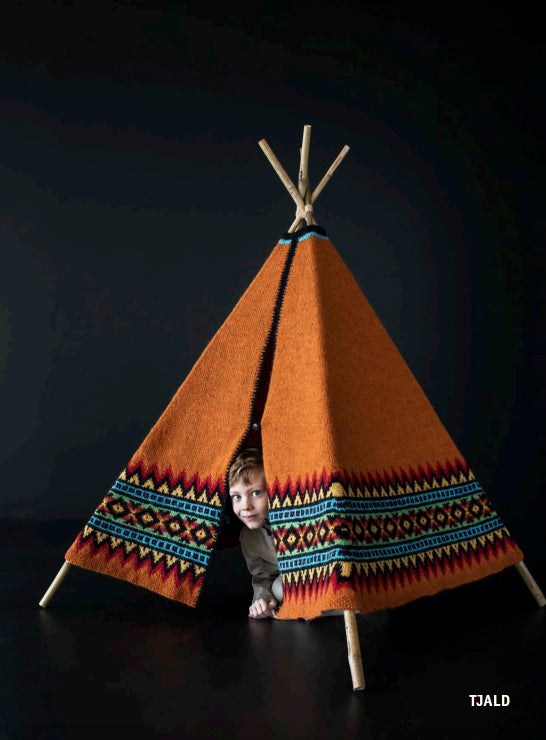 Istex Lopi Book #42 pattern book tjald tent