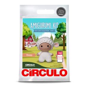 Circulo Amigurumi Kits crochet cotton too cute sheep