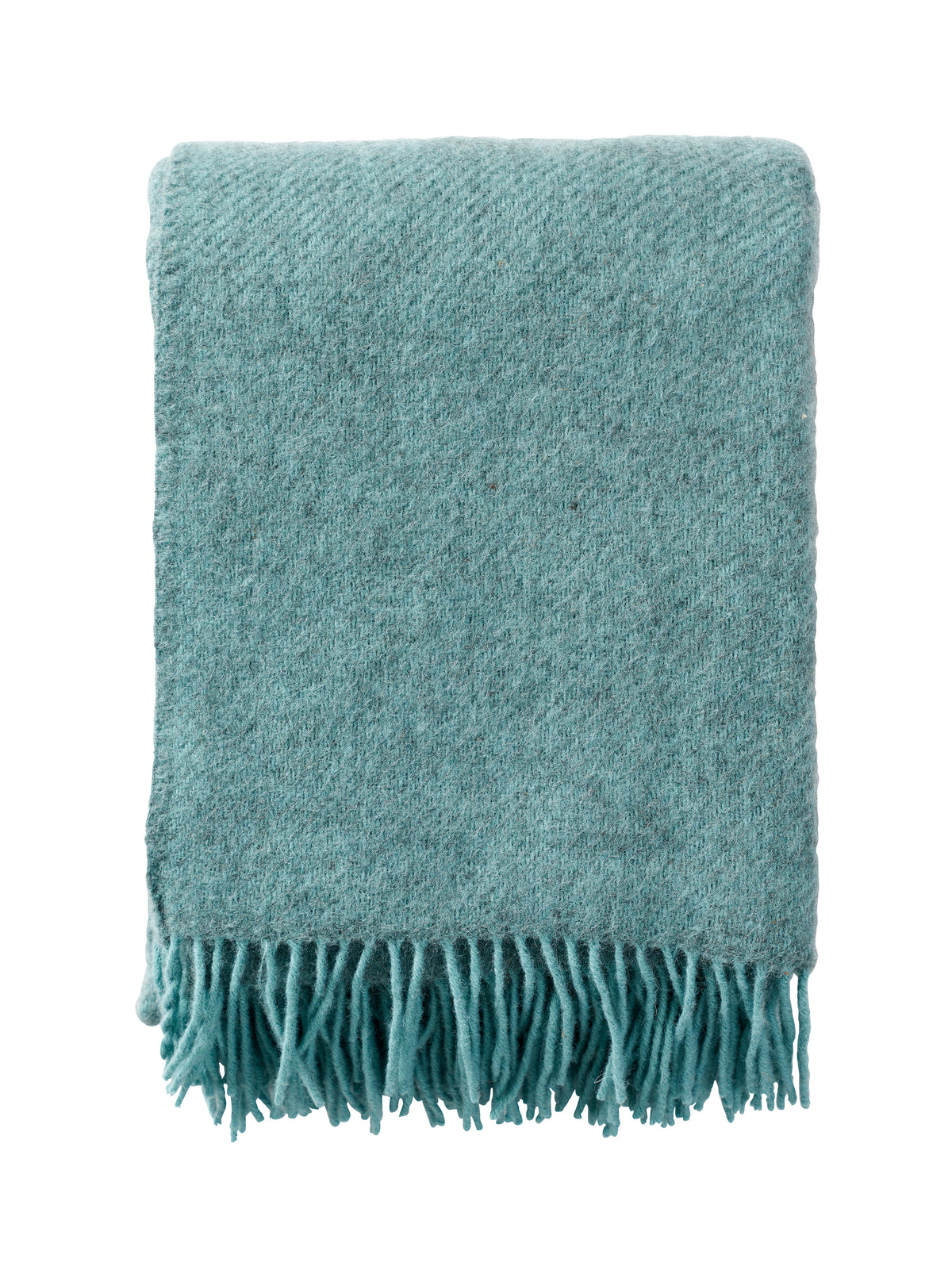 Klippan Gotland Throw wool turquoise