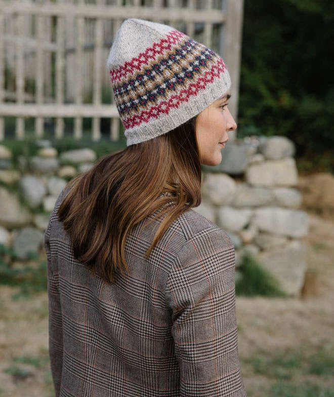 Colorwork Cap Kit in Felted Tweed