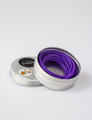 The Knitting Barber Cord silicone violet