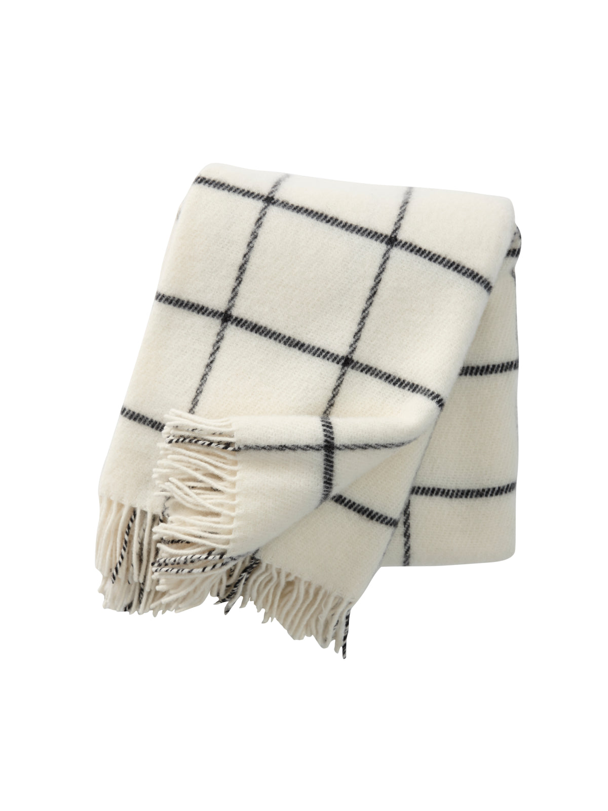 Klippan Lambswool Throw lambswool vinga white