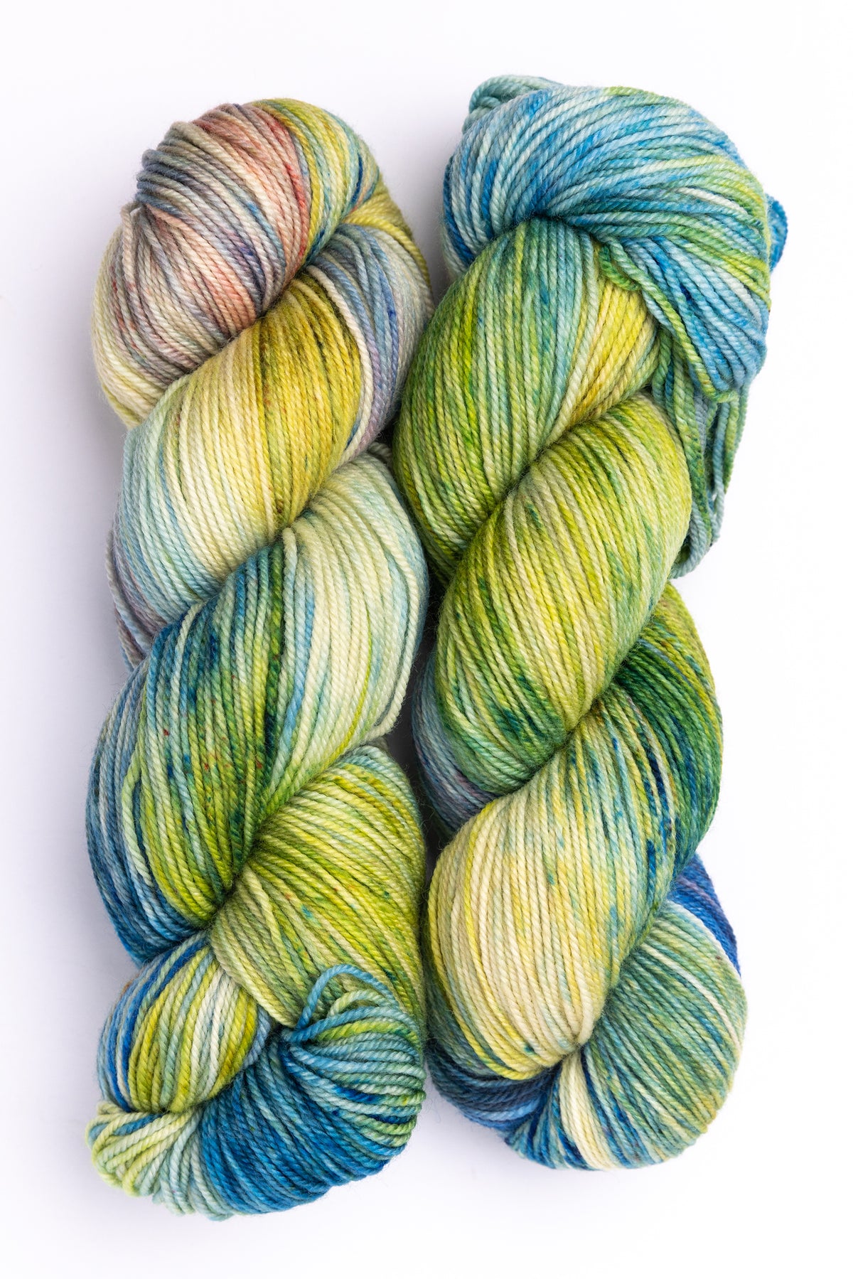 Ancient Arts Socknado superwash merino nylon woman with a parasol