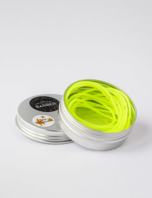 The Knitting Barber Cord silicone yellow